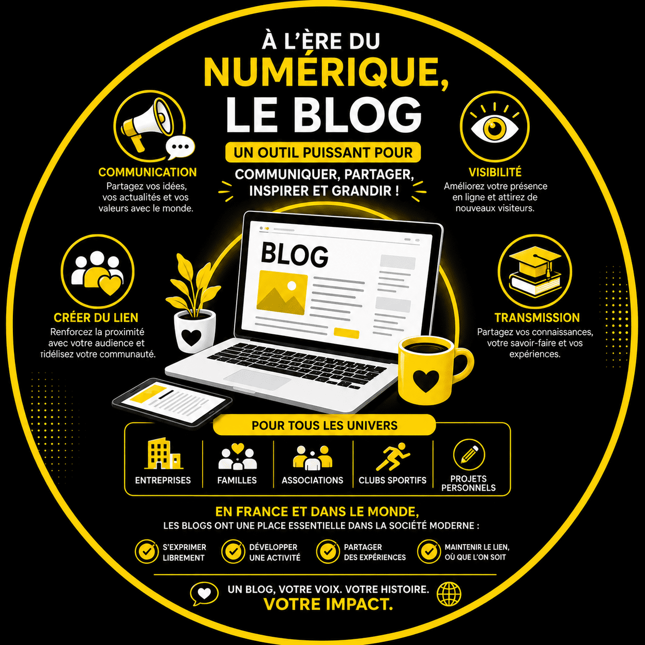 ICOME POUR Lrepresenter le BLOG DE L'AGENCE ADMIN&WEB a HYERES PACA
