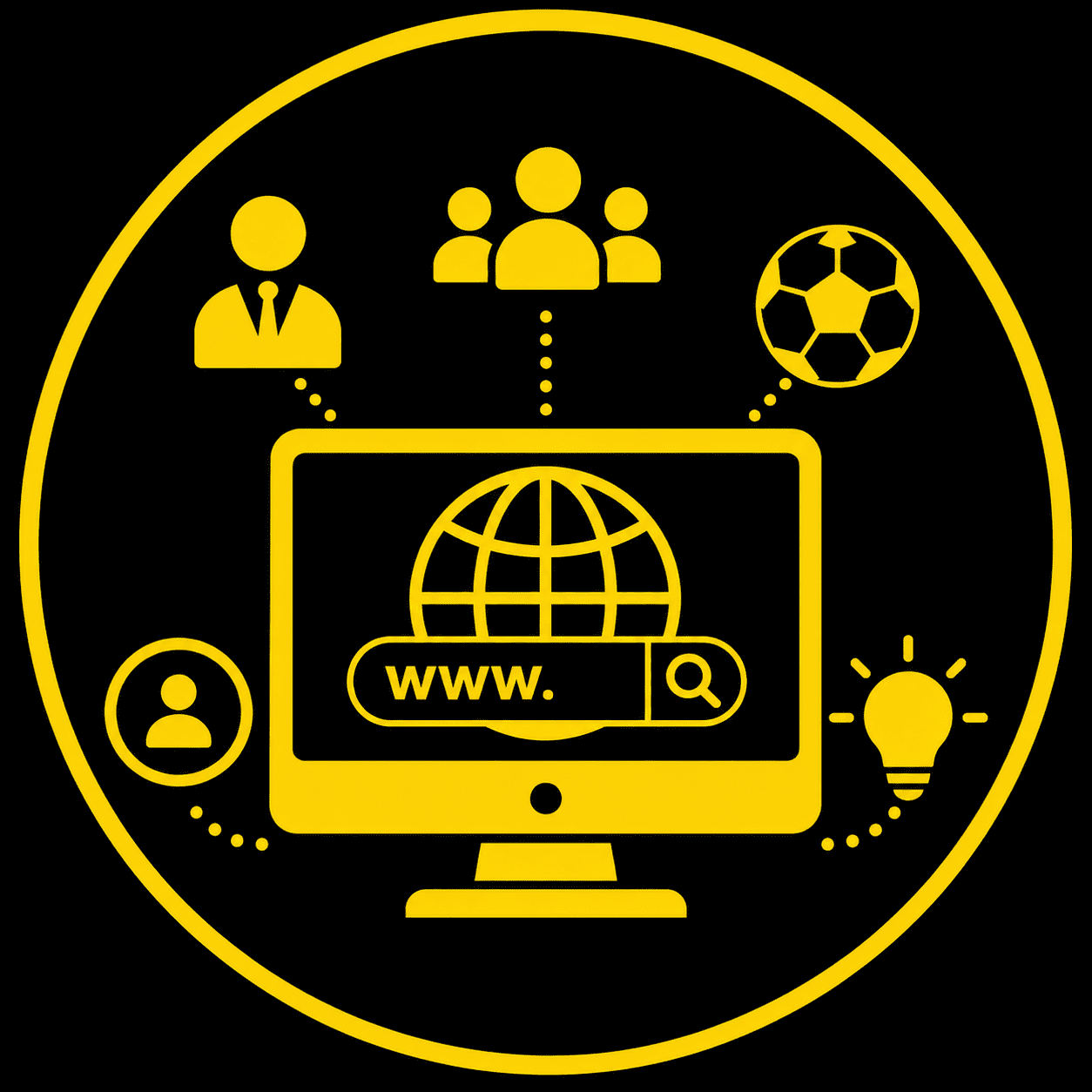 ICOMEpour representer la presence en ligne L'AGENCE ADMIN&WEB à HYERES en région PACA